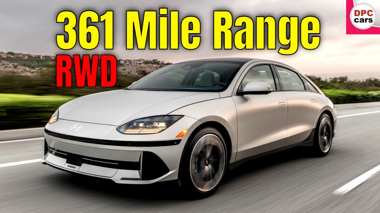 2023 Hyundai IONIQ 6 SE Long Range RWD 361 Mile EPA Estimated Driving Range