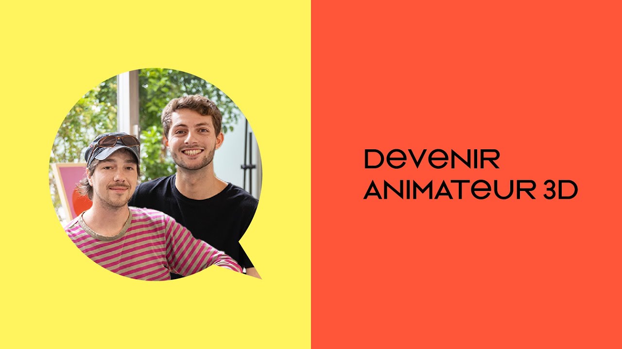 🎙️D&eacute;couvrir le m&eacute;tier d'Animateur 3D