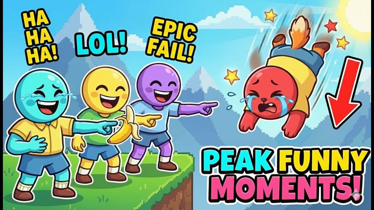 Absolute Chaos on PEAK — Falls, Fails & Banana Peels! [Funny Moments]