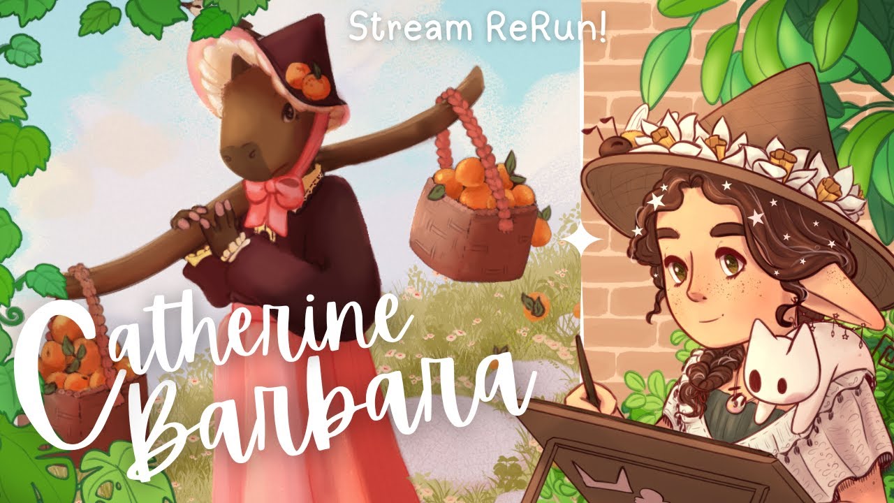 Cottage Witch Capybara~ 🎨Cozy Art Stream | 🖊️Digital Painting