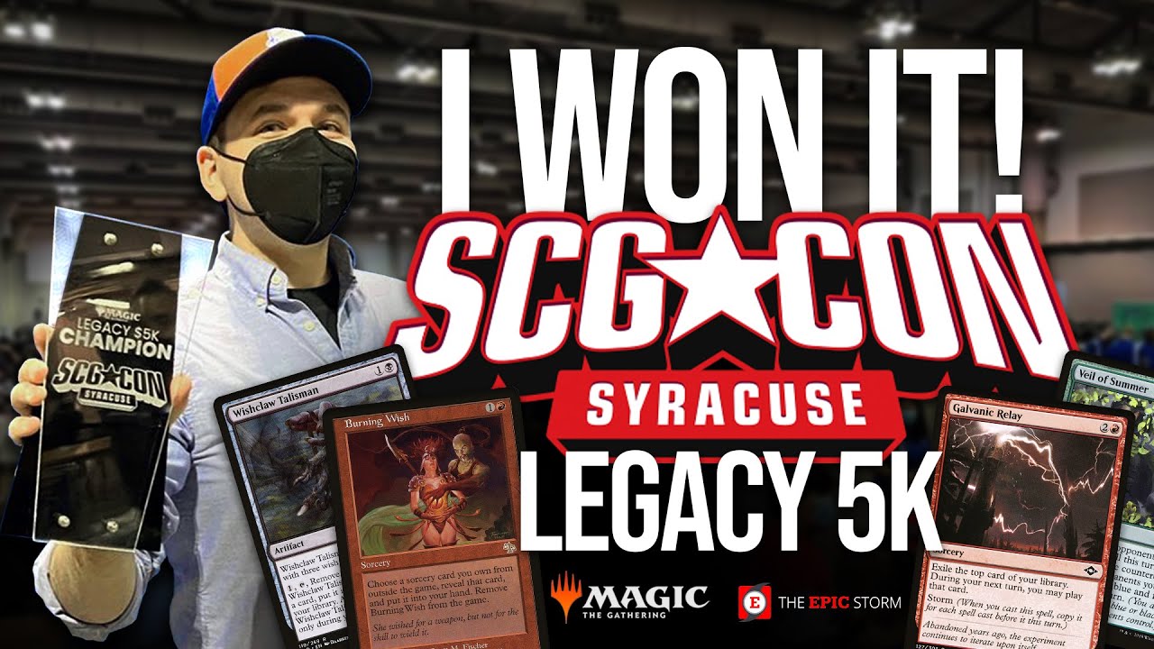 I WON IT! SCG CON Syracuse Legacy 5K Finals w/ The EPIC Storm | Star City Games Magic: the Gathering