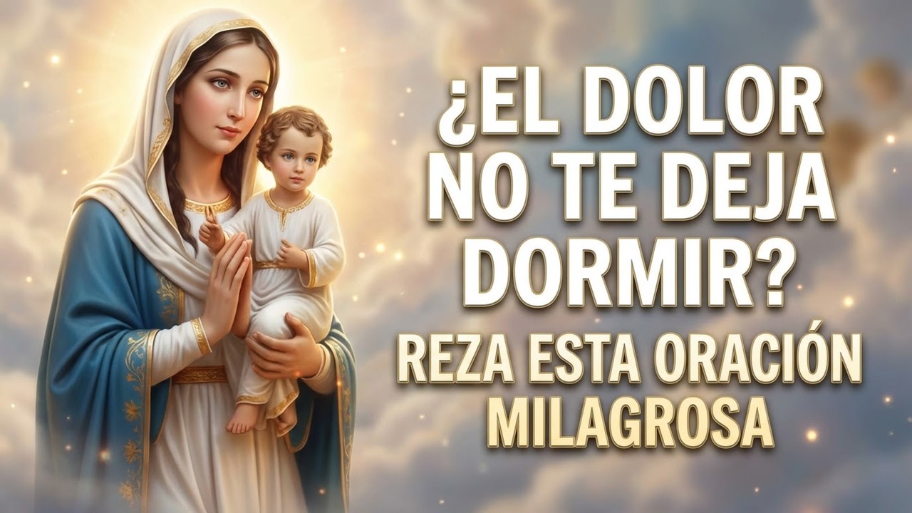 Virgen María, ayúdame con este mal que me atormenta y no me deja dormir en paz #dios #god