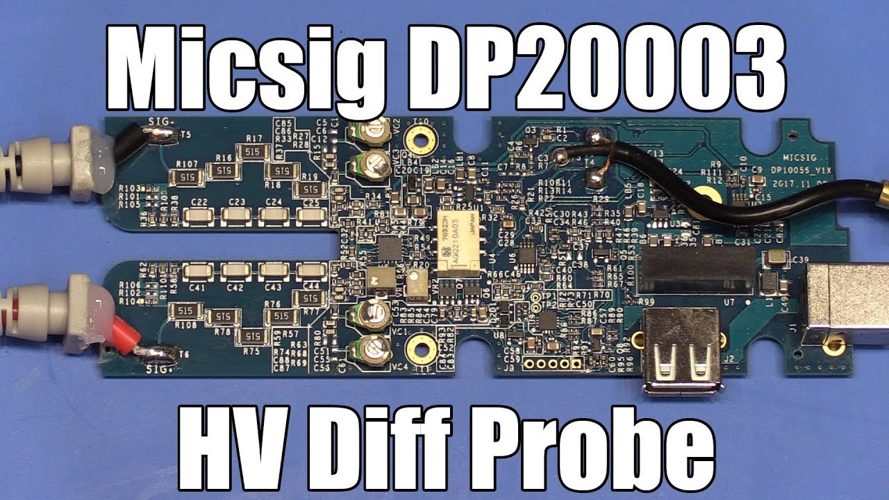 SDG #081 Micsig DP20003 High Voltage Differential Probe