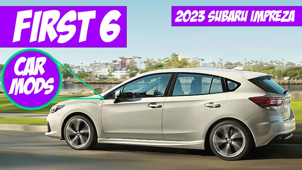 Модификации автомобиля для моей Subaru Impreza 2023 🚗 Почему я бы сделал эти 6 модификаций в перв...