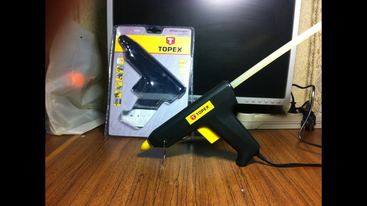 Клеевой пистолет TOPEX 42E501 из леруа мерлен