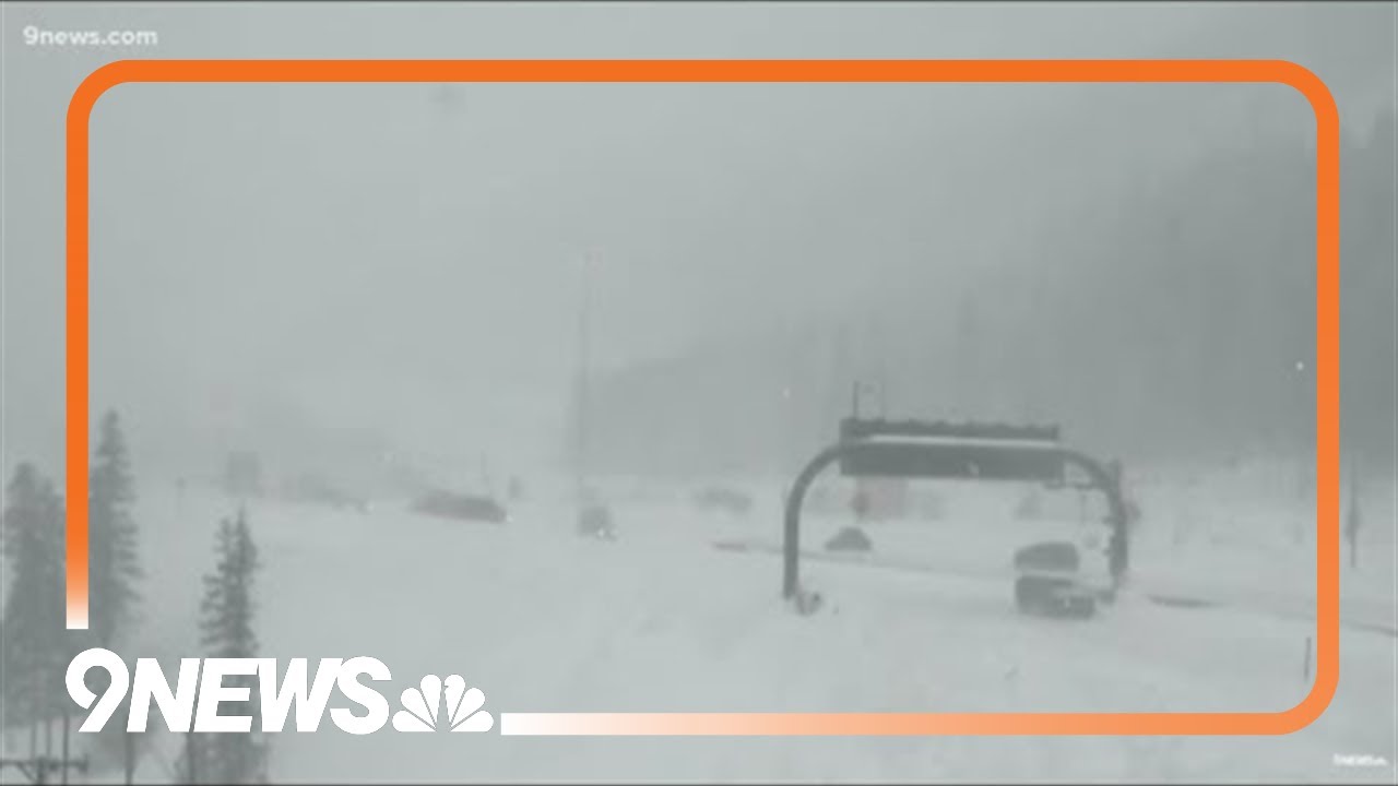 Snow falls in Colorado mountains: Watch live west of Denver metro area