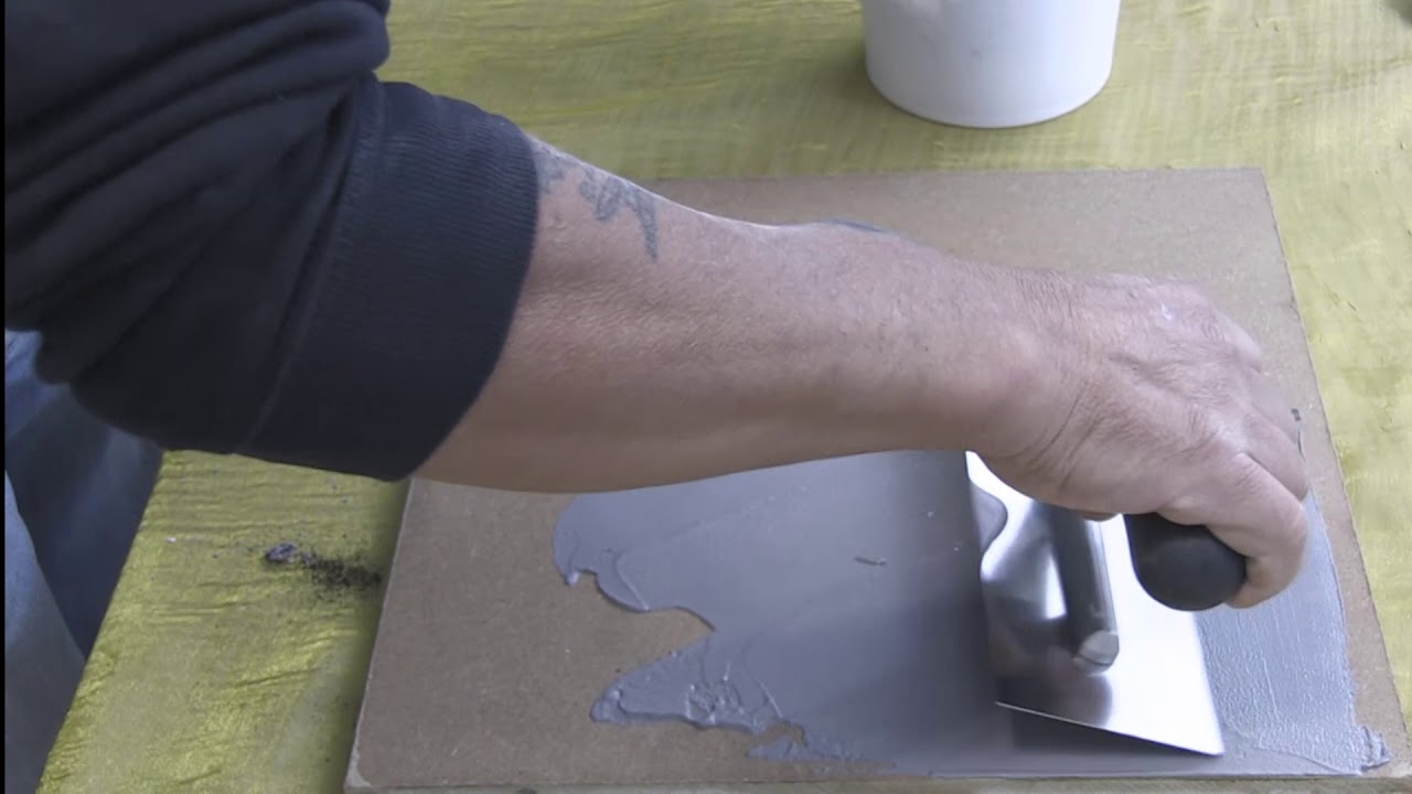 come fare la resina spatolata con il mio kit