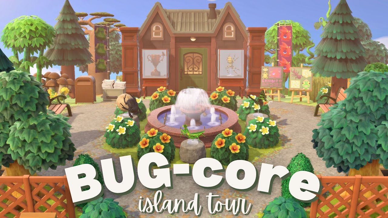 BUG-Core Island Tour in Animal Crossing 🐞🐛