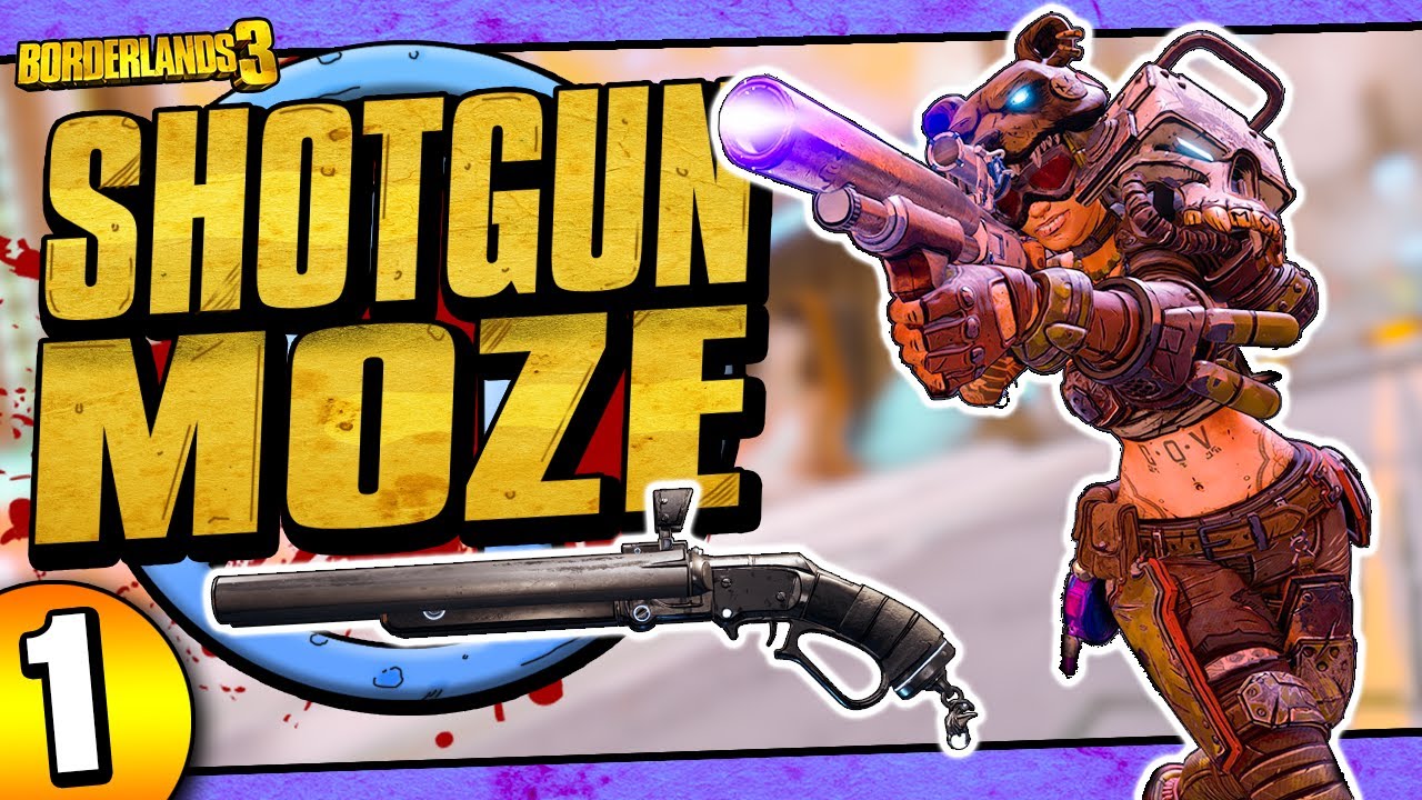 Borderlands 3 | Shotgun Moze Funny Moments & Drops | Day #1