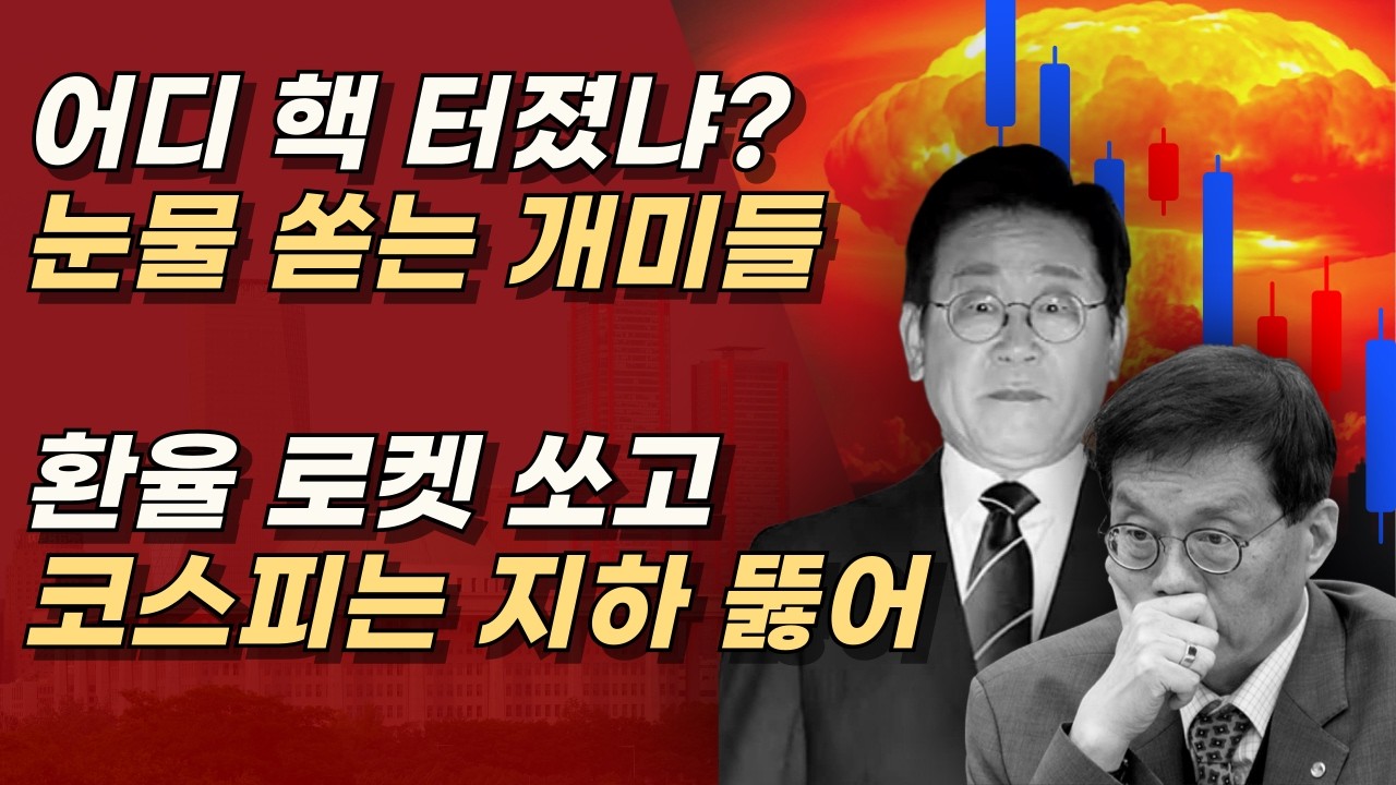모래 위에 쌓은 코스피 '빚투' 권장하던 리딩방 정권의 몰락 ㅣ서정욱TV