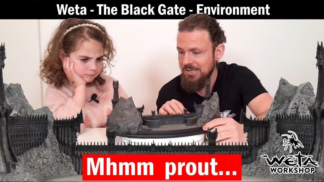 The Black Gate of Mordor par Weta - UNBOXING / 360°