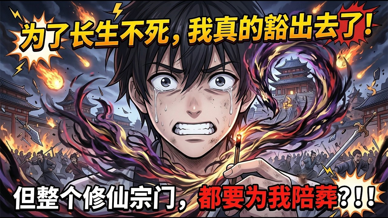 全村凑钱送他去修仙，只求这祸害别回来！开局一口黑锅，竟是逆天神器？#小说推文 #爽文 #搞笑 #白小纯