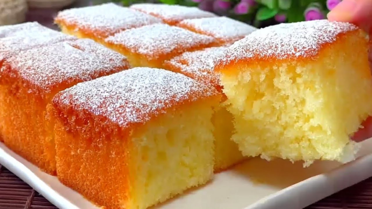 Торт на 12 ложек за 5 минут! 🍊 Итальянский торт, который тает во рту! Простой и вкусный!