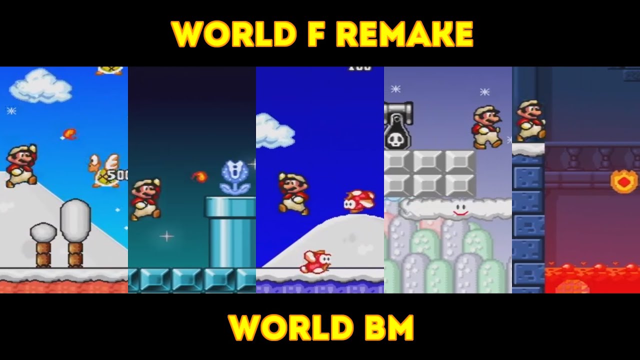 NEW YEAR'S EVE SPECIAL - MARIO FOREVER WORLD F REMAKE - WORLD BM - GAMEPLAY - NO DEATH - 1080P
