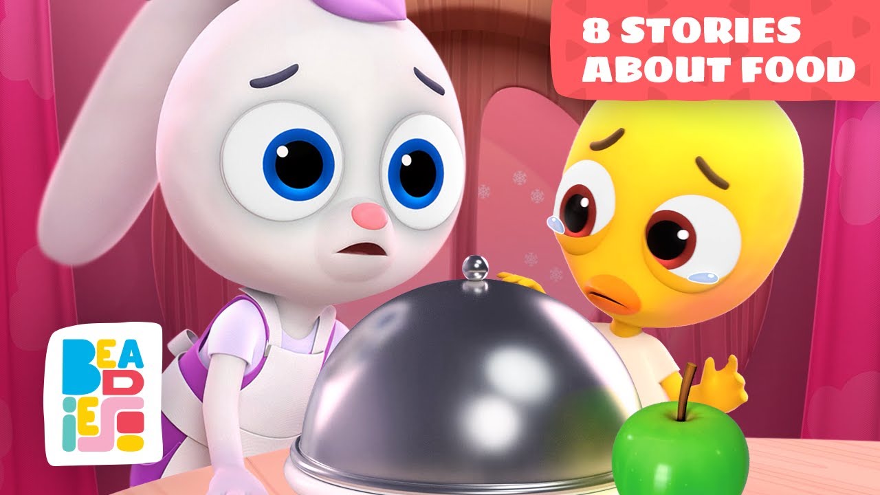 8 Beadies stories about good food: seeds, porridge and honey | kids cartoons