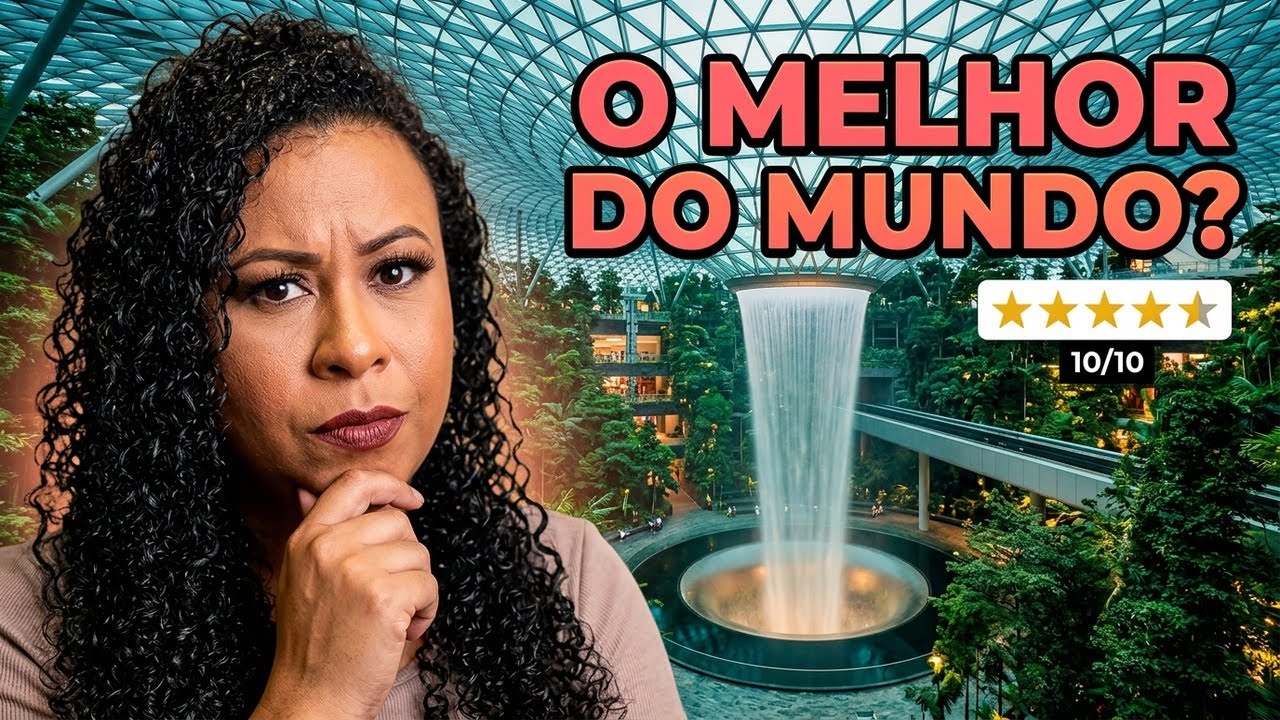 Aeroporto de Singapura : O Aeroporto mais Luxuoso do Mundo