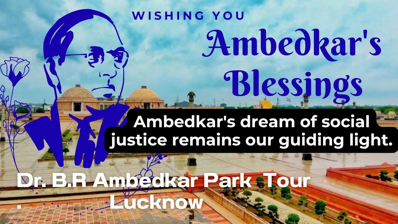 Lucknow Ambedkar Park Tour History, Beauty & Vibes | Vlog