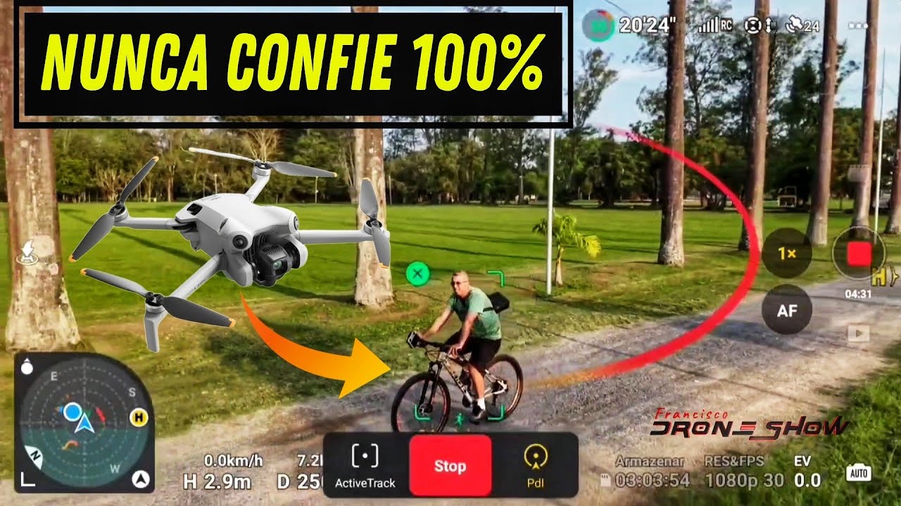 ACTIVE TRACK 5.0 MINI 4 PRÓ o Drone com inteligência artificial!