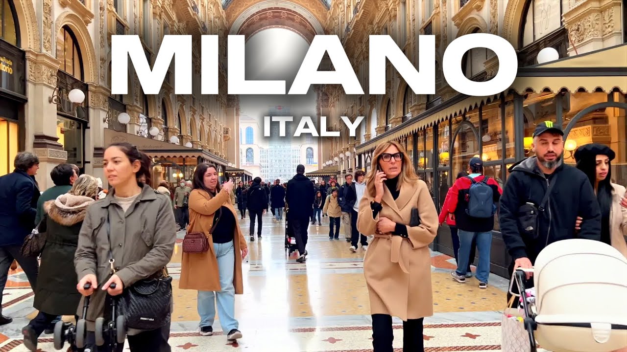 The Modern Side of Milan🇮🇹 Stunning City Views in 4K with Subtitles, History, Fun Facts 274min [HDR]