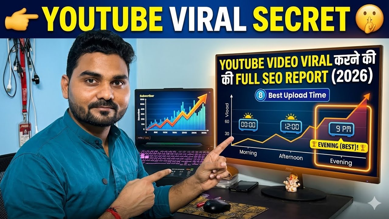 YouTube Video Viral कैसे करें 2026 🚀 | 0 Views से 1M Views | Latest YouTube SEO Tricks | RS VLOGS