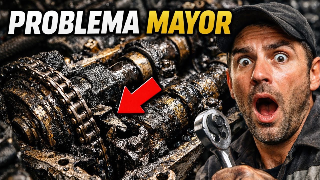 ABRO EL MOTOR Y... 😱 El problema es PEOR de lo que pensaba