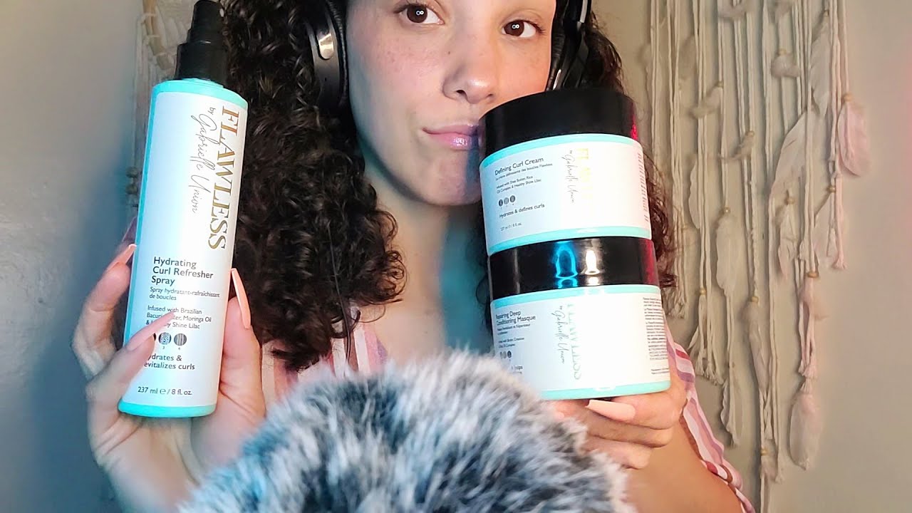 ASMR Ramble | Curly Girl Hair Products | Flawless by Gabrielle Union