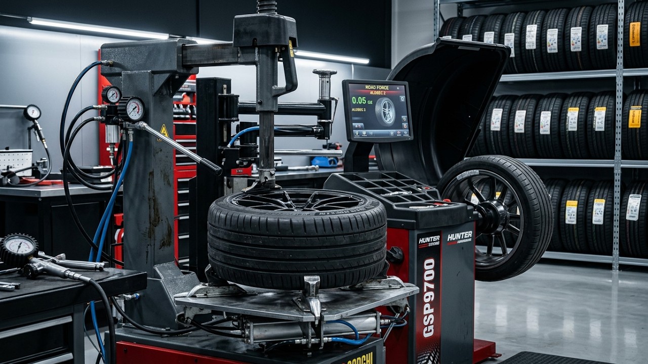 All the tools you need to open a tire shop.