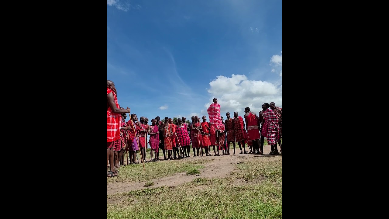 maasai warriors jumping contest 2021
