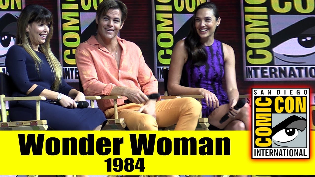 WONDER WOMAN 1984 | Comic Con 2018 Full Panel (Gal Gadot, Chris Pine, Patty Jenkins)