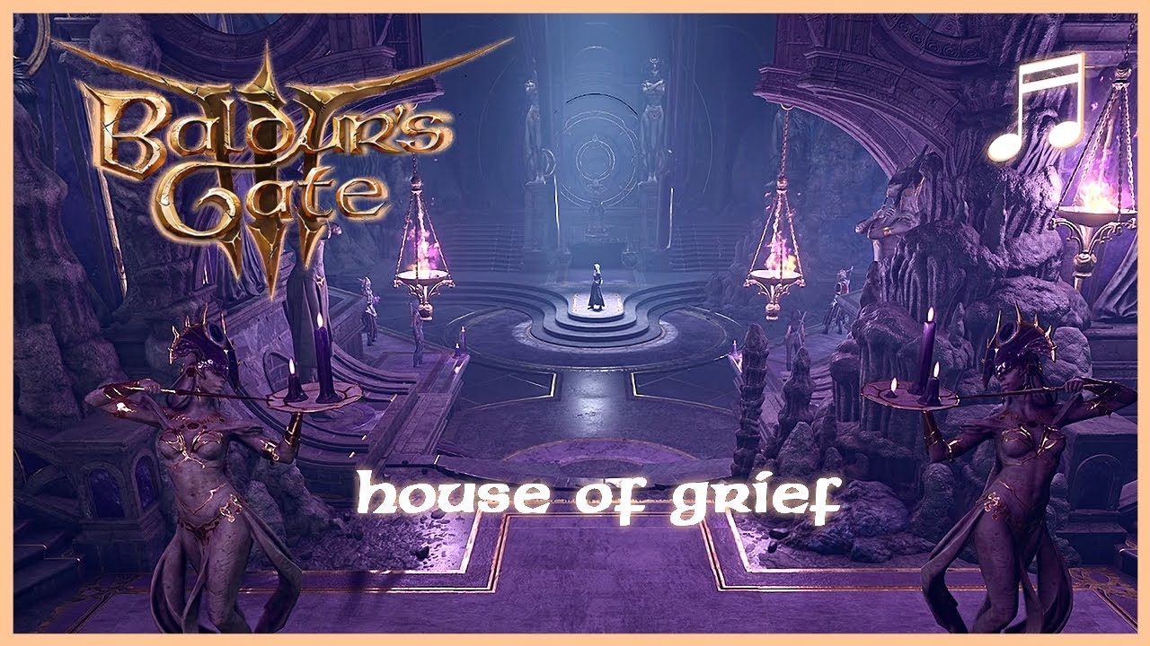 BALDUR'S GATE 3 House Of Grief Shar Talk Music | Unofficial Soundtrack