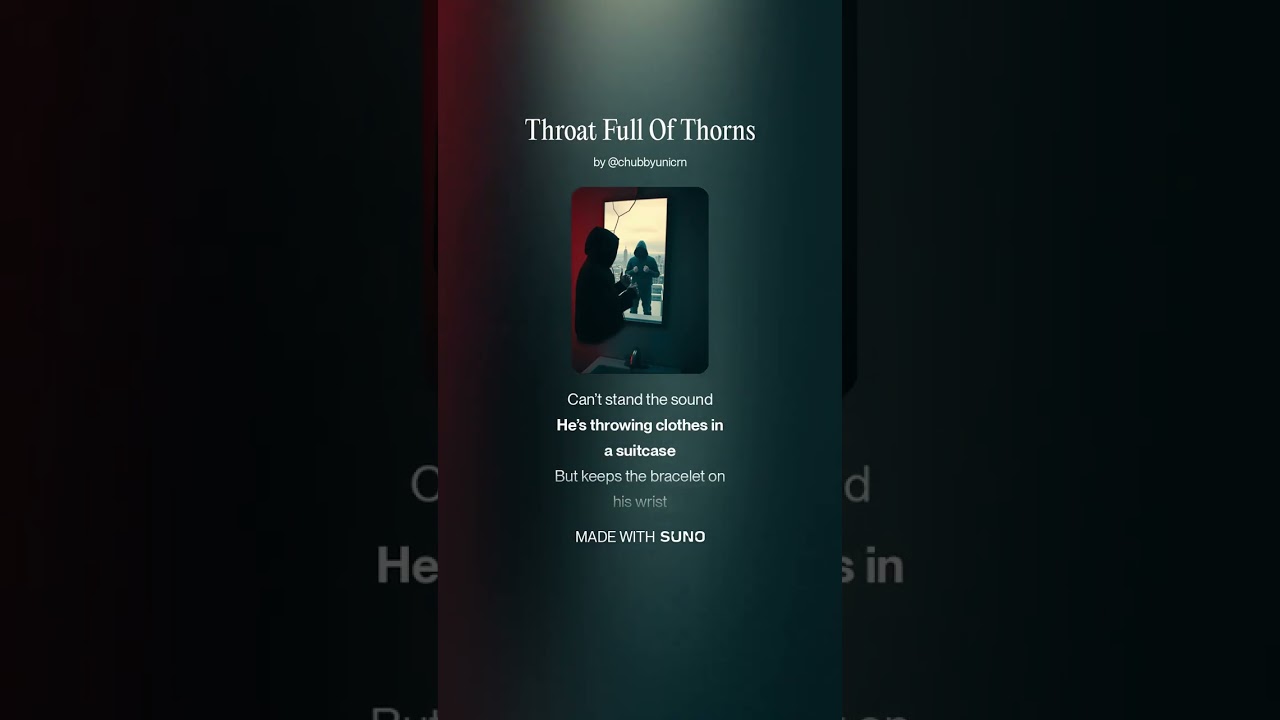 Throat Full Of Thorns-ChubbyUnicrn #music #fyp