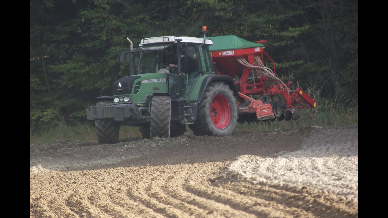 Siew Jęczmienia Ozimego** Fendt Vario 312 TMS** & Mashio Gaspardo Aliante ENGINE SOUND