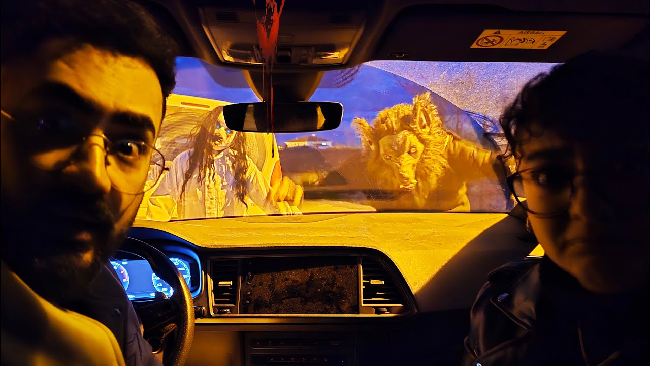 GERÇEK DÜNYADA KARANLIK VE ISSIZ KÖYDE KARANLIKTAN GELEN KORKUNÇ YARATIKLARDAN KAÇIŞ !!