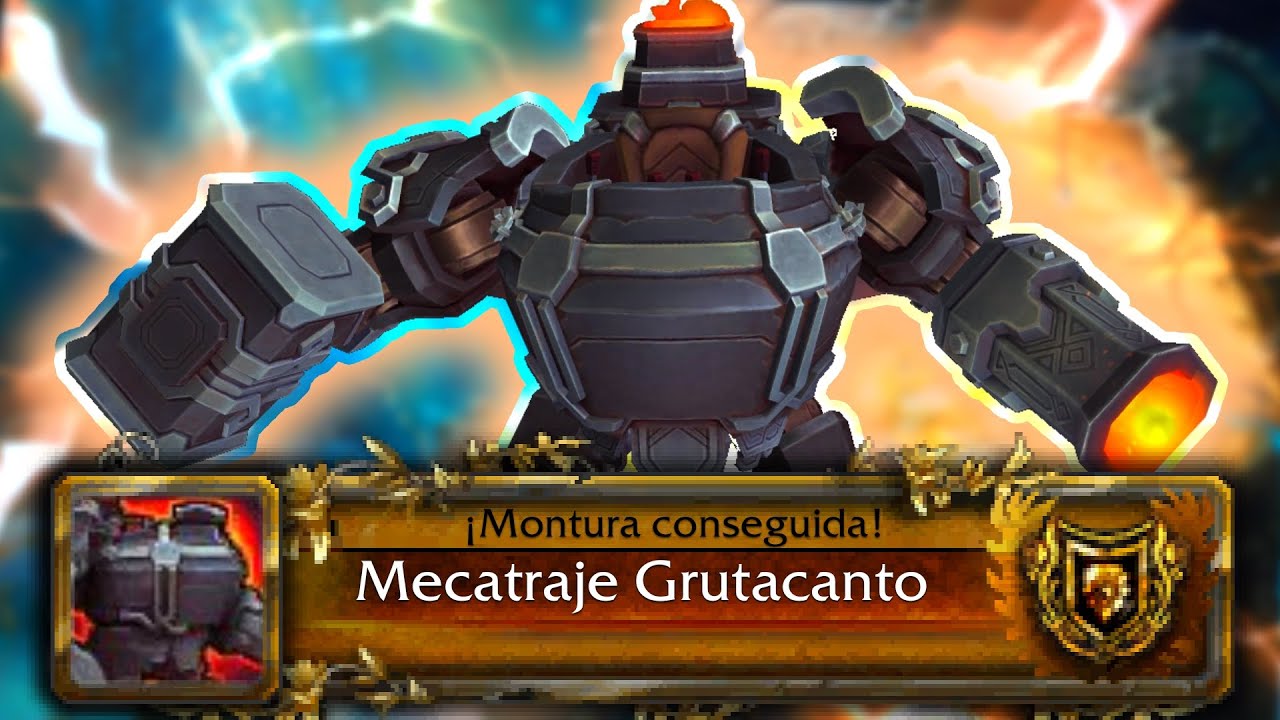 🤖 MECATRAJE GRUTACANTO 🔨 GU&Iacute;A MISI&Oacute;N MONTURA PETROC&Aacute;MARA M&Iacute;TICO THE WAR WITHIN 🔥 | World of Warcraft