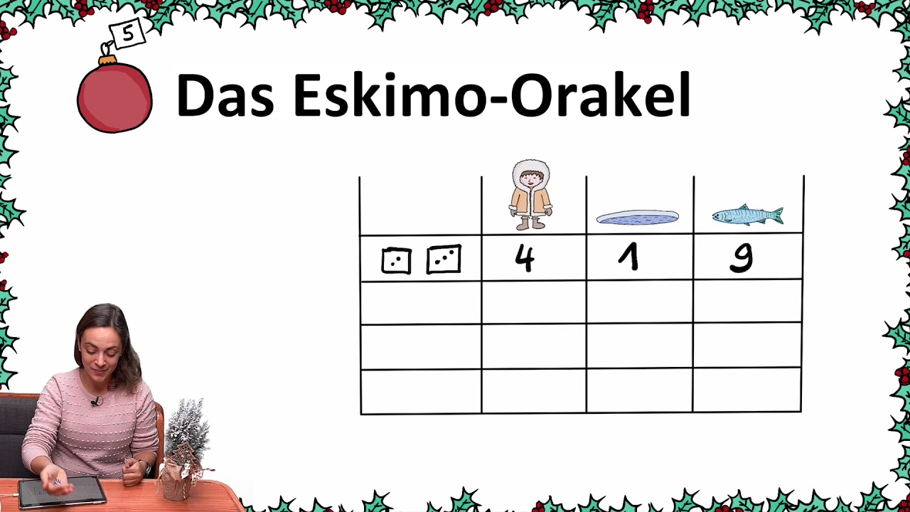 Tag #5 | Rätsel-Adventskalender | Das Eskimo-Orakel