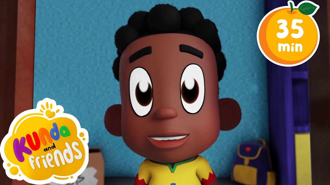 ABC Song, Phonics Song, Words and Opposites + MORE Fun Nursery Rhymes with Kunda & Friends!
