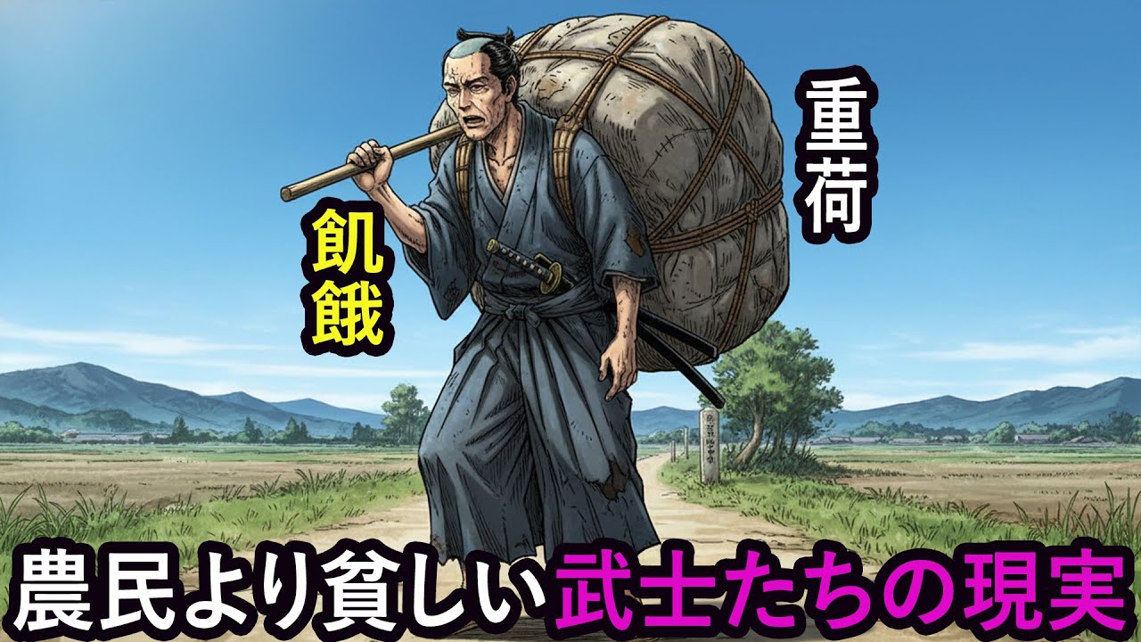 江戸時代、1日1食で50kgを担いだ下級武士の驚異の生活