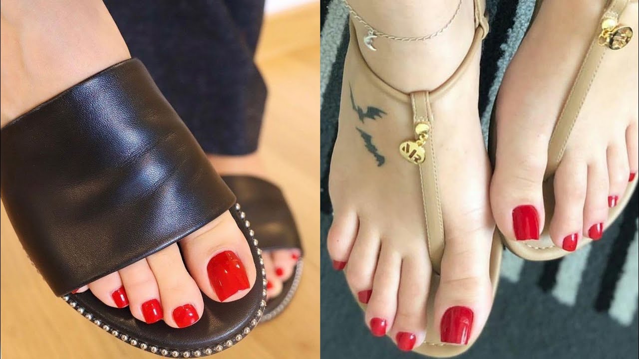 Eye catching alluringly stunning toe nail polish colors fashion design ideas 💡 2023