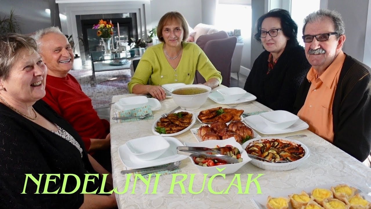 NEDELJNI RUČAK  OD SUPE DO DESERTA #125