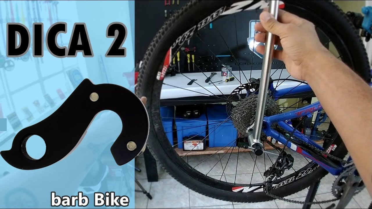 DICA - 2 - Como Alinhar Gancheira da Bike - Ajuste de Marchas - Sem Edição