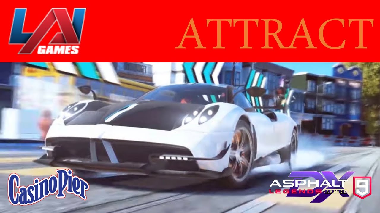 Asphalt 9 Legends Arcade DX - Attract Mode