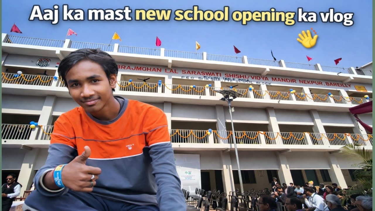 Aaj ka mast new school opening ka vlog 😍🏫 