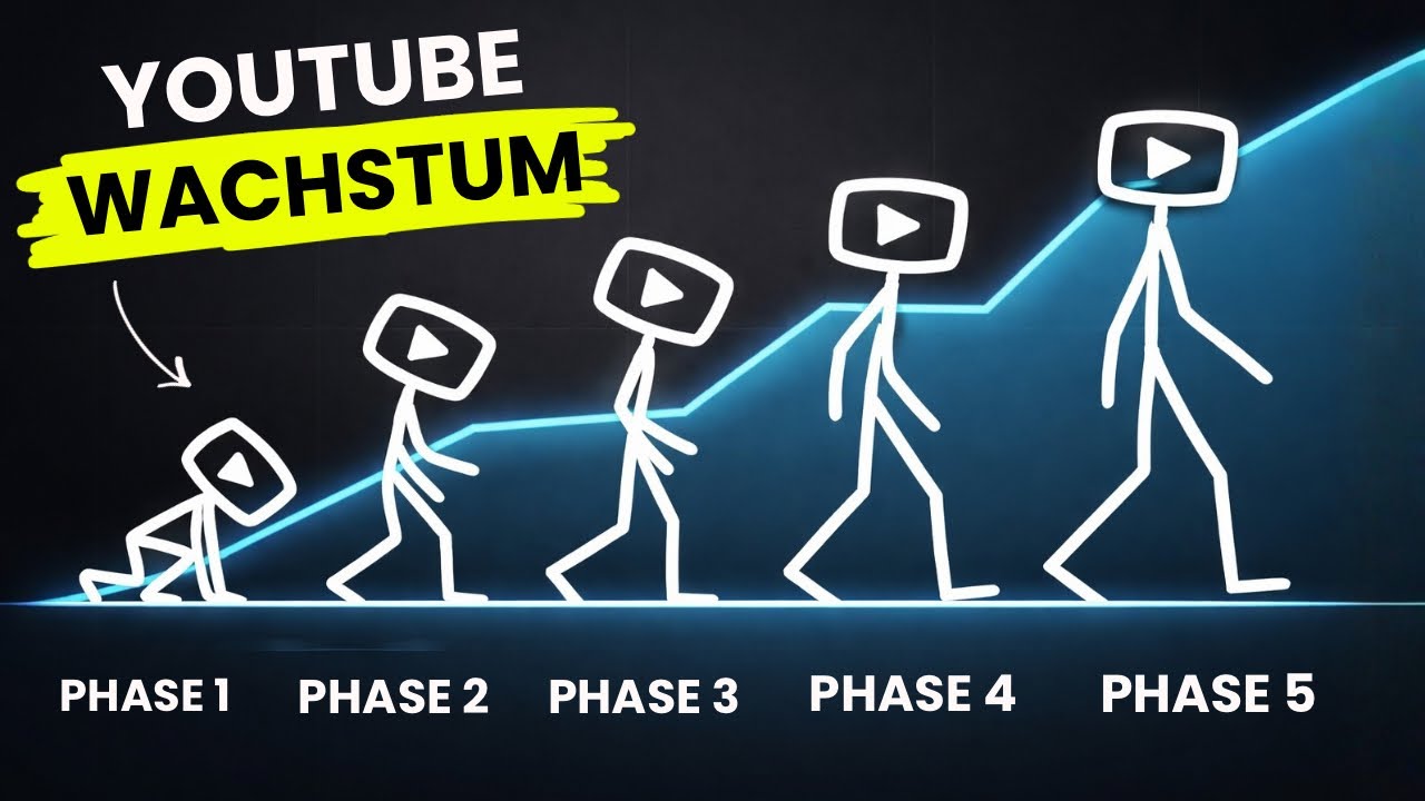 5 YouTube Wachstums Phasen die JEDER Kanal durchlaufen sollte