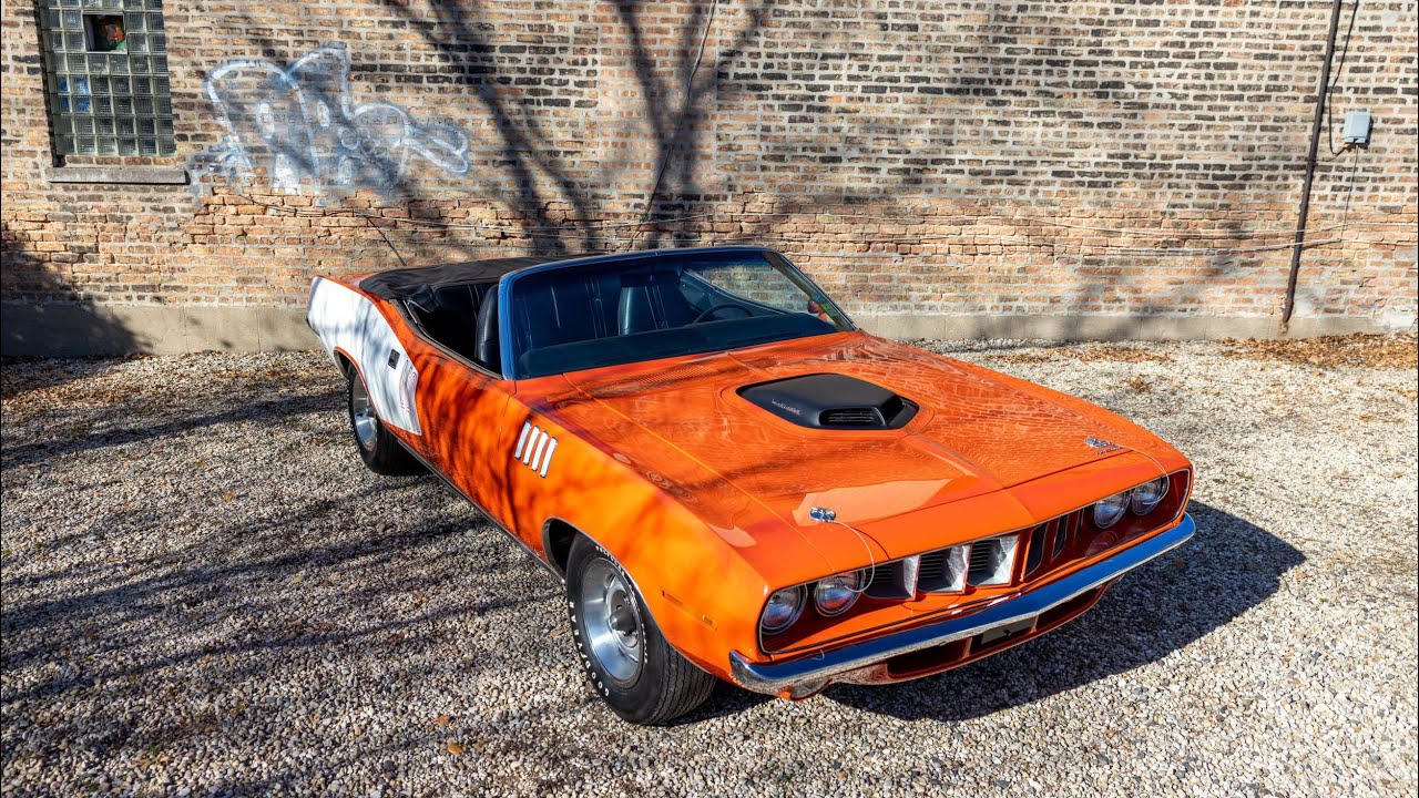 One of 5: 1971 Plymouth Cuda Convertible 440 Six-Pack 4-Speed on Hemmings Auctions (Auction Ended)