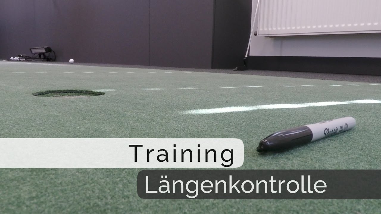 Putt-Training mit Bernd Ritthammer: Längenkontrolle