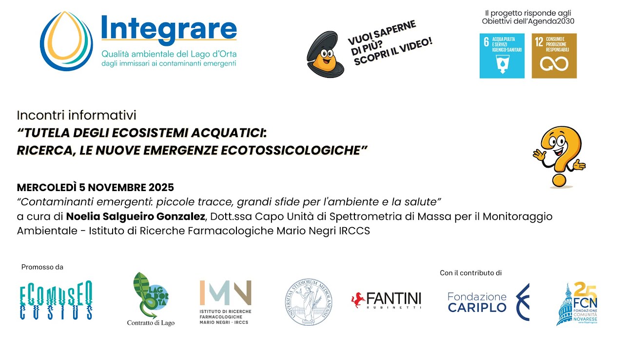 Contaminanti emergenti: piccole tracce, grandi sfide per l'ambiente e la salute