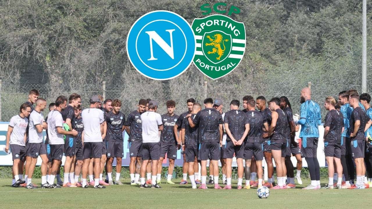 Napoli Sporting ⚽ Allenamento di rifinitura oggi a Castel Volturno