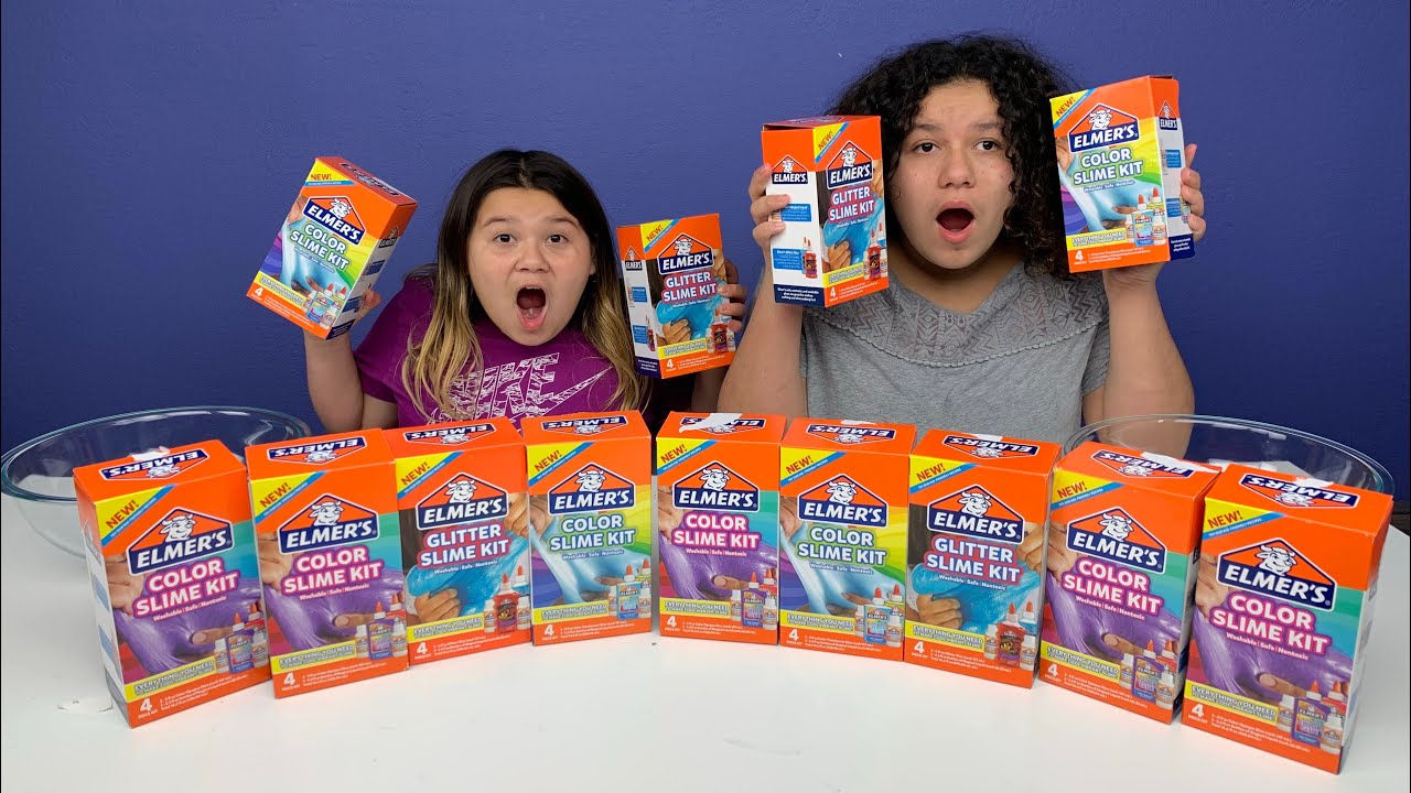 Don&rsquo;t Choose the Wrong Elmer&rsquo;s Slime kit Slime Challenge