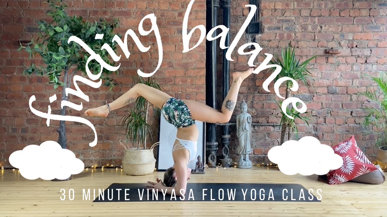 FINDING BALANCE | 30 Minute Vinyasa Flow Yoga | Jess Mackenzie Yoga