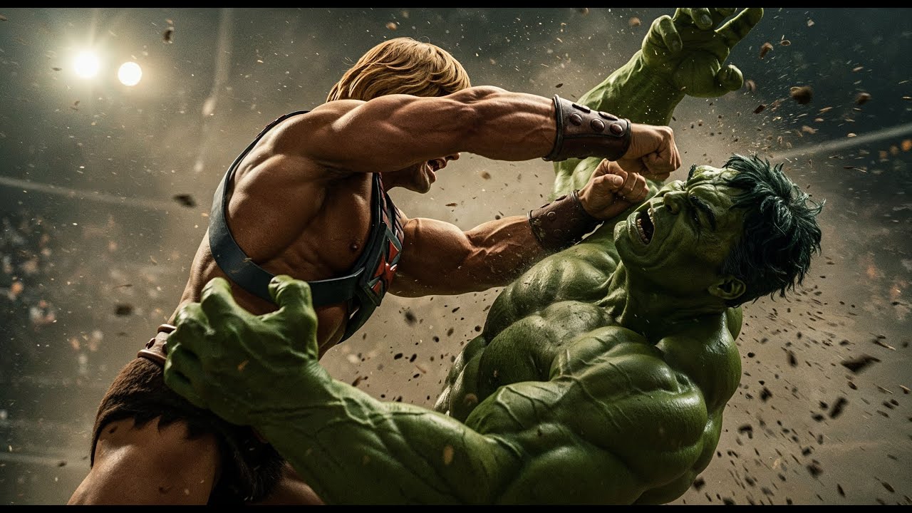 HE-MAN vs SUPERMAN, HULK, THOR & MORE! ⚡ THE ULTIMATE AI-GENERATED BATTLE with LUMA